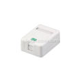 Kosong permukaan Mount Box Single Port RJ45